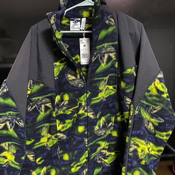 Brand New Men’s Adidas Big Trefoild Printed Polar - Picture 11 of 14